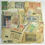 Group of world banknotes (ca. 282 pcs.)