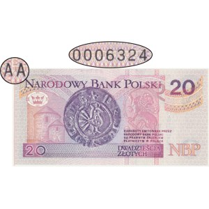 20 złotych 1994 - AA -