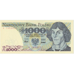1,000 zloty 1975 - A - first series