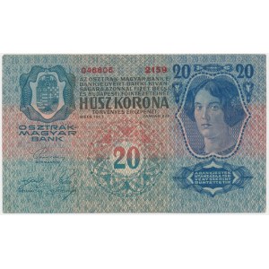 Austria, 20 Kronen 1913