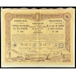 Warszawa, 4,5% VII pożyczka miasta Warszawy 1903, obligacja 100 rubli - zestaw 6 szt.