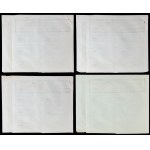 "House of Confectionery" Joint Stock Society, 1,000 mkp, Issue V - set of 4 pcs.