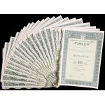 United Portland Cement Factories "Firley" S.A., 100 zl 1938 - set of 20 pcs.