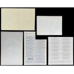 Austria and Germany, set of securities - 3 pieces.