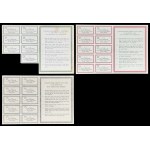 Turkey, a set of securities - 3 pieces.