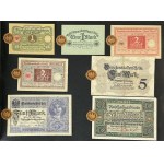 Album with German banknotes (ca. 95 pcs.)