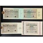 Album with German banknotes (ca. 95 pcs.)