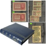 Set, Polish brands (1916 - 1923) in a clasper (approx. 53 pieces).