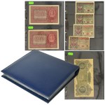 Set, Polish brands (1916 - 1923) in a clasper (approx. 53 pieces).