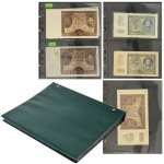 Set, banknotes of the Second Republic and GG (1924 - 1941) in a clasper (approx. 41 pieces).