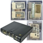 Set, banknotes of the Second Republic (1926 - 1936) in a clasper (approx. 21 pieces).