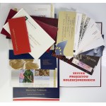 Set of banknote albums and folders (ca. 28 pcs.)