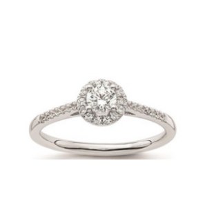 LAB GROWN DIAMOND GOLD RING - 411 18K LG
