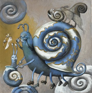 Katarzyna Słowiańska - Kucz, Ślimaczek, 2024