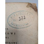 JOACHIM LELEWEL. THE HISTORY OF POLAND JOACHIM LELEWEL TOLD IN A COLLOQUIAL WAY, TO THEM TWELVE LANDSCAPES CROSSED OUT. WARSAW 1830[stamp: Library of the Hufca Harcerzy in Rembertów].