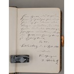 SONGBOOK IN A UNIQUE BINDING - METAL BADGE IN THE INSIDE COVER. BERLIN 1911[ BRANDENBURG PROVINCE: GORZOW WLK., KOSTRZYN ON ODER].