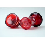 Two glass vases - HS Tarnowiec