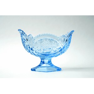 Jardinière en verre avec rose - HS Hortensia - Bleu