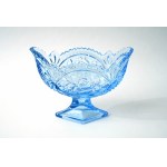 Jardinière en verre avec rose - HS Hortensia - Bleu