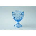 Jardinière en verre avec rose - HS Hortensia - Bleu