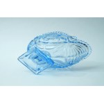 Jardinière en verre avec rose - HS Hortensia - Bleu