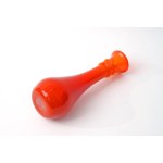 Glass vase - KIS - with braid