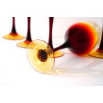 6 glass goblets - HS Sudetes - Z. Horbowy - 19,7 cm