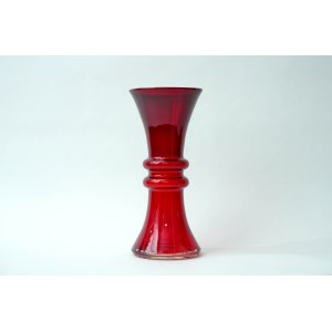 Glass vase , Spool - HS Tarnowiec