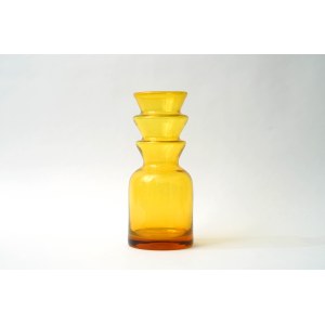 Glass vase ,,Pagoda'' - HSA Barbara - Kazimierz Krawczyk