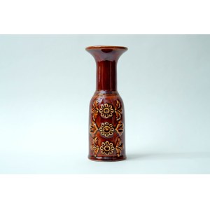 Vase en céramique - dessin GD/74 - Bolesławiec - avec étiquette