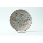 Unikatowa, ceramiczna patera dekoracyjna - Helena Husarska
