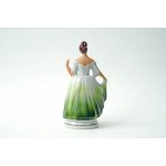 Figurine en porcelaine, Dame en robe - Steatite Katowice - Z. Buksowicz