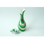 Porcelain vase + ashtray - Steatite Katowice - Z. Buksowicz