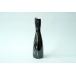 Porcelain vase - ZPS Ćmielów - Black and white