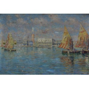 Rudolf Andrée, Plac Św. Marka w Wenecji od strony Canale Grande