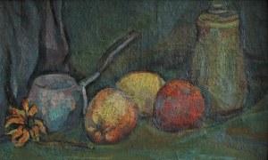 Emilia Bartoszek, Martwa natura z jabłkami