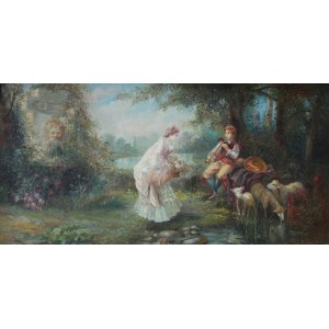 L. Dories (XIX/XX w.), Scena pastoralna