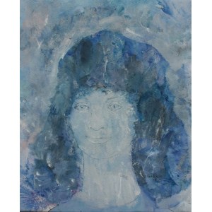 Halina [Helena] Korbik, Potret dziewczyny, 1971