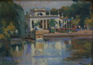 Leon Wróblewski, Pałac w Łazienkach, 1921