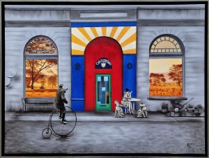 Paulina Zalewska, Cafe La Pantera II, 2018