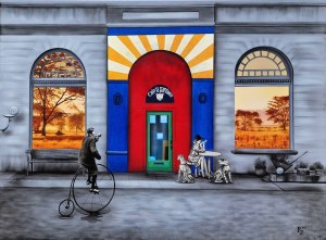 Paulina Zalewska, Cafe La Pantera II, 2018
