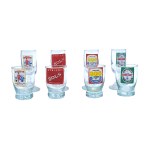 Advertising glasses of liquor factories 58 pieces(19th-20th century).