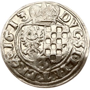Austria Bohemia Silesia Liegnitz-Brieg 3 Kreuzer 1613