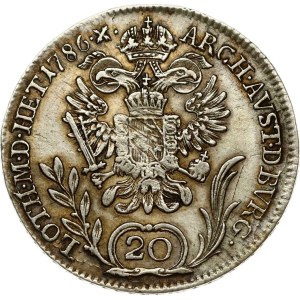 Austria 20 Kreuzer 1786 B