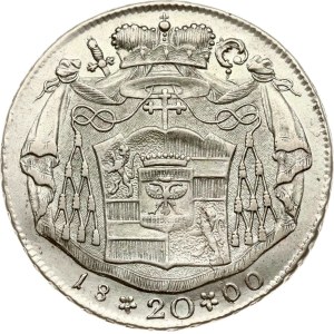 Austria Salzburg 20 Kreuzer 1800 M