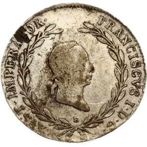 Austria 20 Kreuzer 1827 E