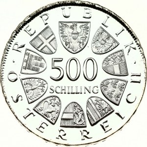 Austria 500 Schilling 1981 Otto Bauer