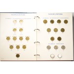 Finland coins in collection album 1 Penni - 1000 Markkaa 1952-1985 Set of 240 coins