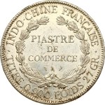 French Indochina Piastre 1908 A