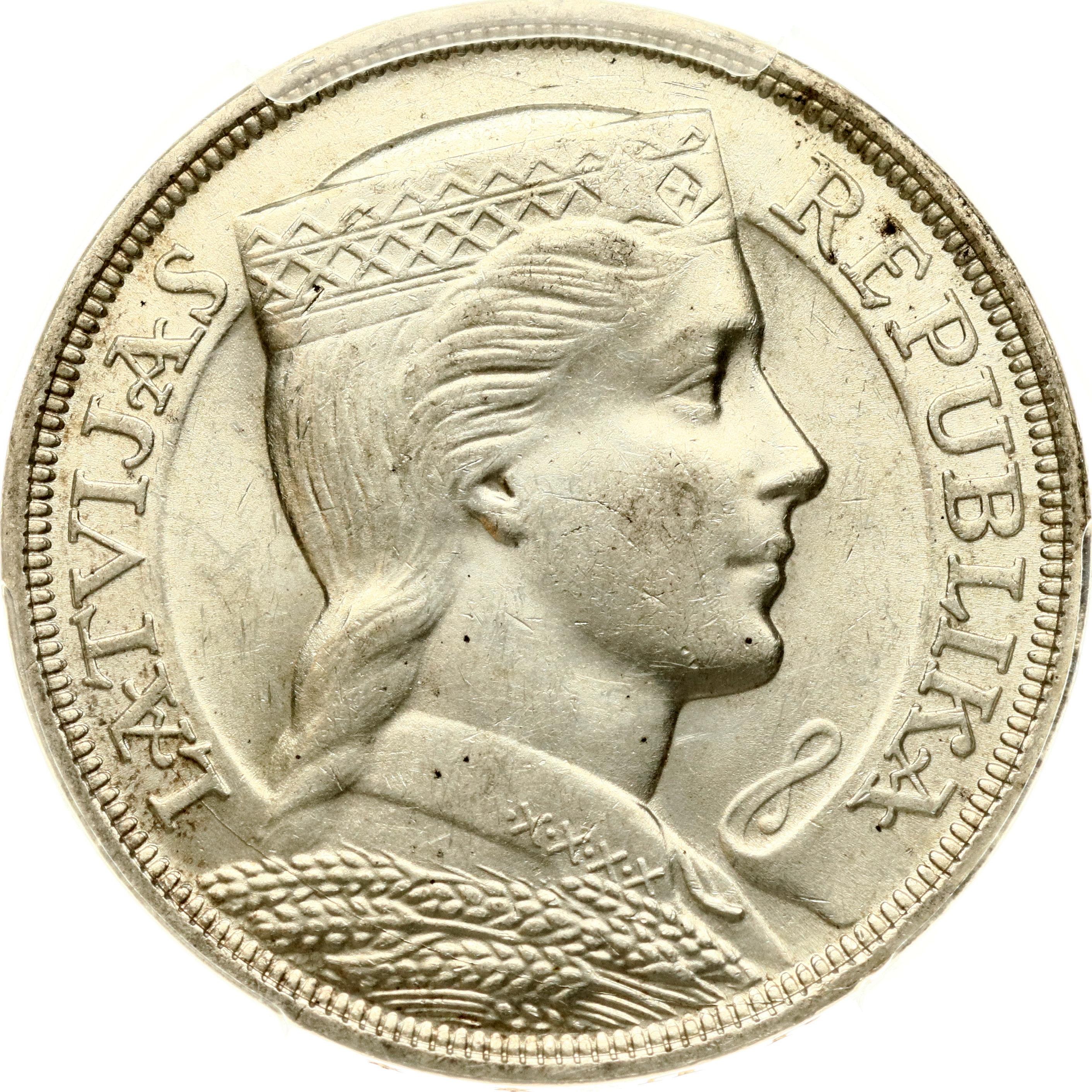 5ラッツ ラトビア 1929年 ややトーン❗️ PCGS認証 大型銀貨 5ラッツ ラトビア 1929年 大型銀貨 メルカリ - ややトーン❗️ PCGS認証 コレクション